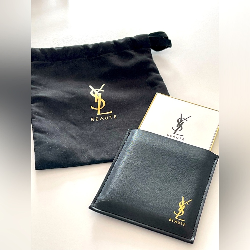 YSL Beauté Mirror and Pouch